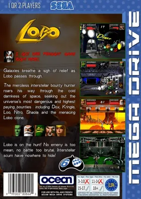 Lobo (USA) (Proto) box cover back